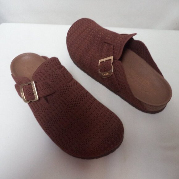 Skechers Too Late Arch Fit Granola Recycled Vegan Washable Knit Mules NEW Size 9 - Picture 9 of 12